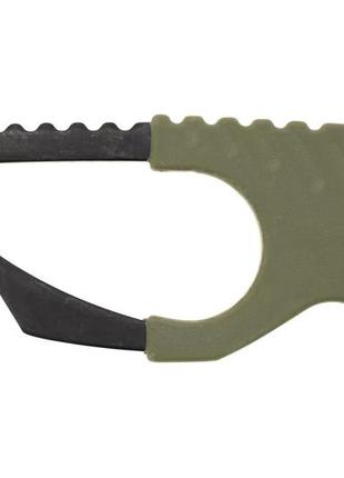 Нож стропорез/стеклобой gerber strap cutter fg504 green 22-01943 (1014882)