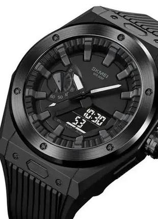 Оригінальний чоловічий годинник skmei 2103bkbk, модний чоловічий годинник, годинник hc-971 чоловічий спортивний3 фото