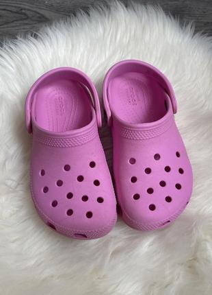 Детские crocs на девочку c112 фото