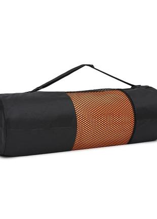 Коврик спортивный cornix tpe 183 x 61 x 1 cм для йоги и фитнеса xr-0091 orange/black3 фото