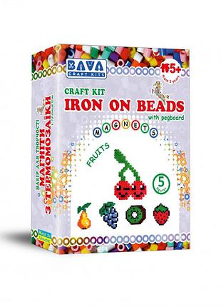 Магниты из термомозаики "фрукты" (tm-010) набор для творчества