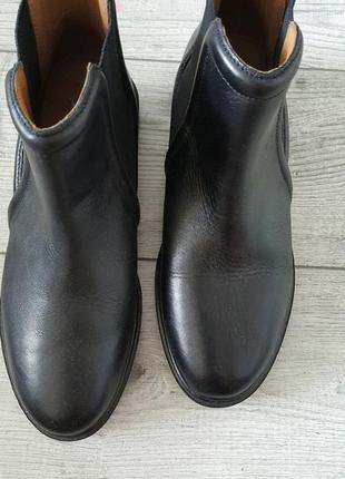 Ботинки челси из натуральной кожи zara5 фото