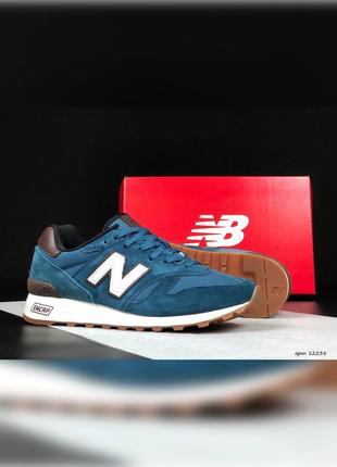 Мужские кроссовки   new balance 1300 синие1 фото