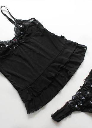 Комплект белья в сеточку esprit
