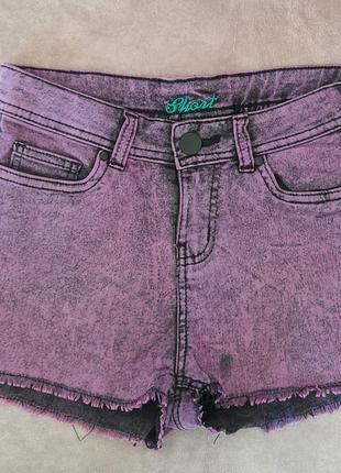 Стильные джинсовые женские шорты1 фото