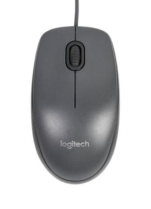 Проводная компьютерная мышь logitech