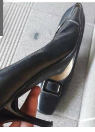 Туфли кожаные