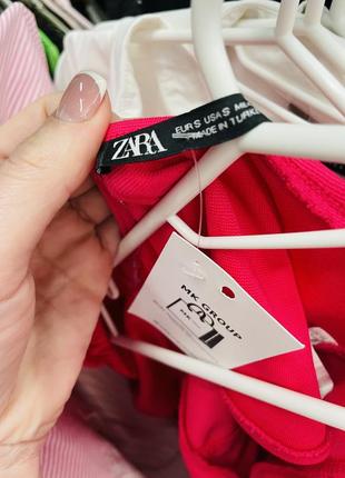 Яскрава блуза корсет бренд zara розмір с ціна 299 грн3 фото