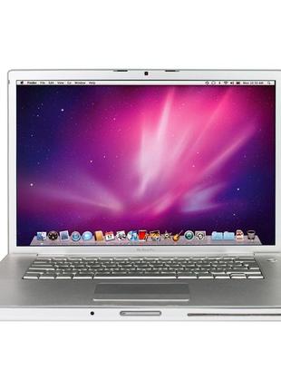 Ноутбук 15.4" apple macbook pro mid/late 2007 a1226 intel core 2 duo t7700 4gb ram 160gb hdd