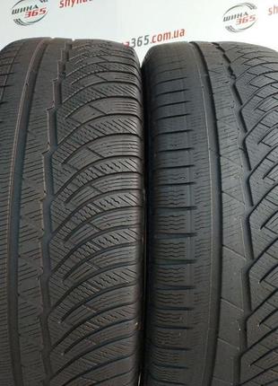 Шины б/у зимняя 235/55 r18 michelin pilot alpin pa4 4mm