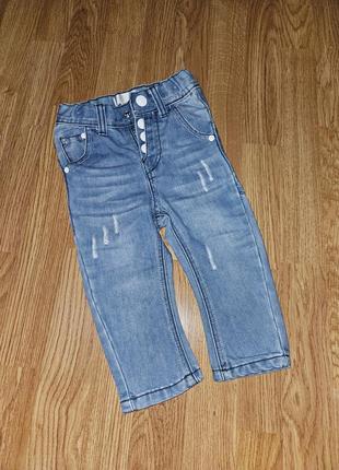 Фирменные качественные брюки джинсы1 фото