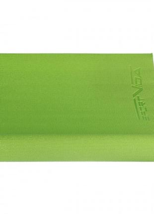 Килимок спортивний sportvida pvc 4 мм для йоги та фітнесу sv-hk0050 green4 фото