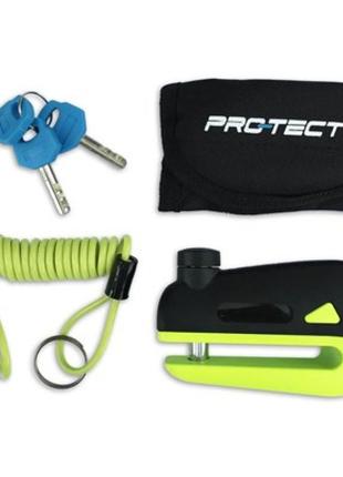 Замок дискового тормоза pro-tect disq maxi (комплект)