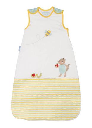 Детский спальный мешок buzzy bee grobag the gro company - 0-6 месяцев, 1.0 tog унисекс2 фото