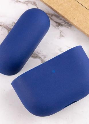 Силиконовый футляр для наушников airpods 3, синий / navy blue2 фото