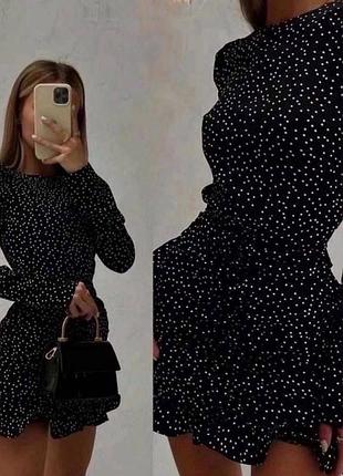 Сукня в горошок