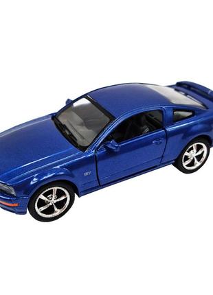 Инерционная машинка ford mustang gt 2006 kinsmart кт5091, 1:42