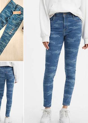 Джинсы levis 720 high rise super skinny.