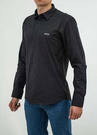 Рубашка мужская boss bss-3362bl 3xl