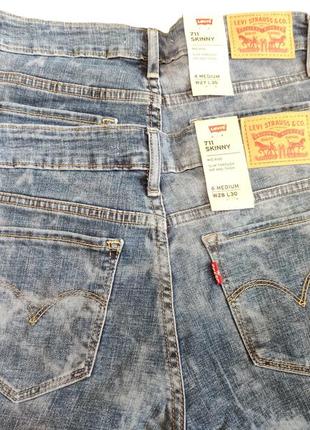 Оригинальные levis skinny 711.4 фото