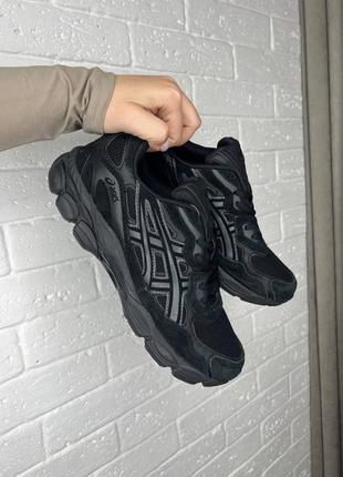 Чоловічі кросівки asics gel all black