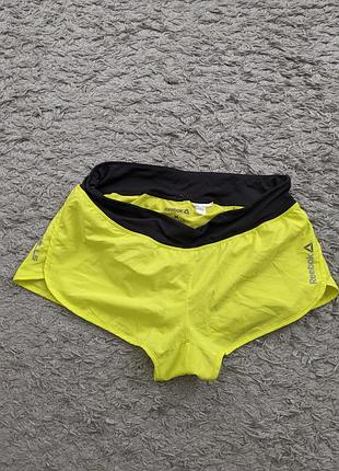Шорти reebok, size m, півпояс резинка 38-45 бедра 54