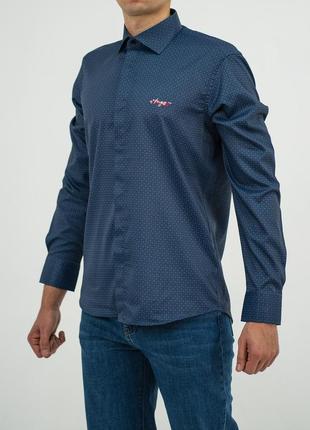 Рубашка мужская boss hb-3370db xl