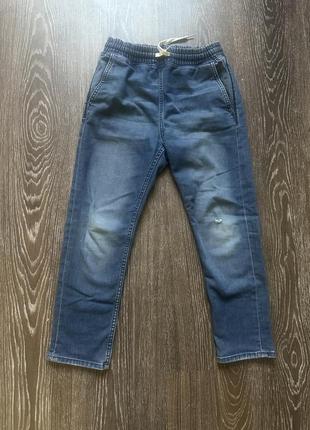 Джинсы на мальчика на резинке