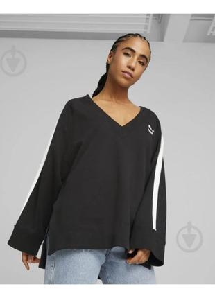 Світшот puma t7 trend 7etter v-neck оригінал хл/ххл