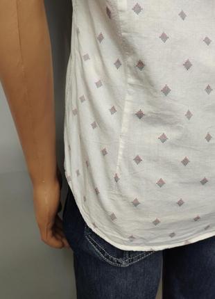Стильна літня чоловіча сорочка devred, франція, р.xs/s9 фото