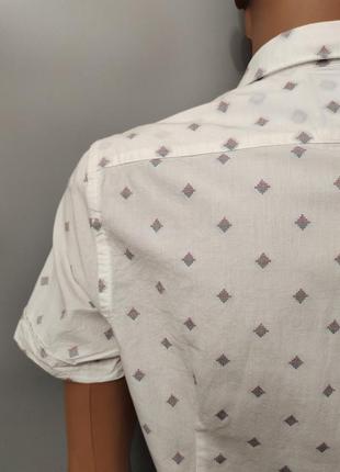Стильна літня чоловіча сорочка devred, франція, р.xs/s8 фото