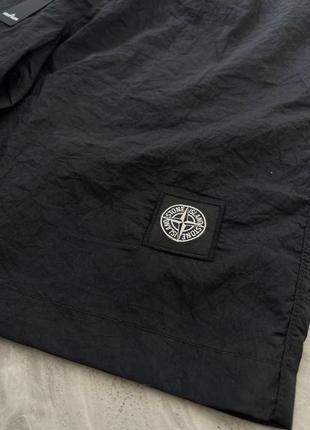 Шорти stone island black3 фото