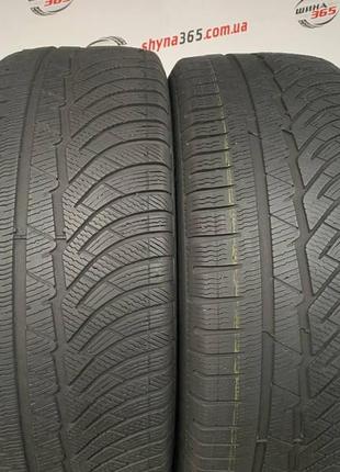 Шины б/у зимняя 225/55 r18 michelin pilot alpin pa4 4mm