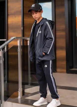 Подростковый костюм тройка "the north face" качественный