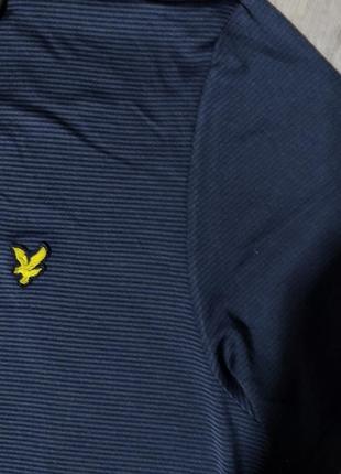 Мужская футболка / lyle & scott / поло / мужская одежда / чоловічий одяг /2 фото