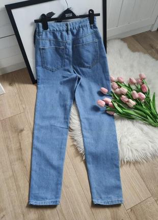 Mom джинсы от boohoo, размер xs-s6 фото