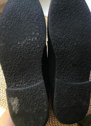 Туфли ботинки замш кожа на выпускной бархатной тяге3 фото