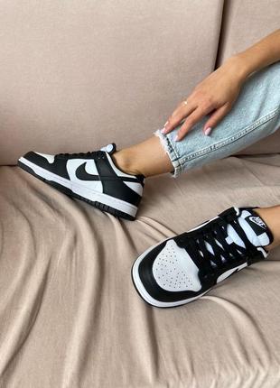 Nike wmns dunk low retro 'panda'4 фото