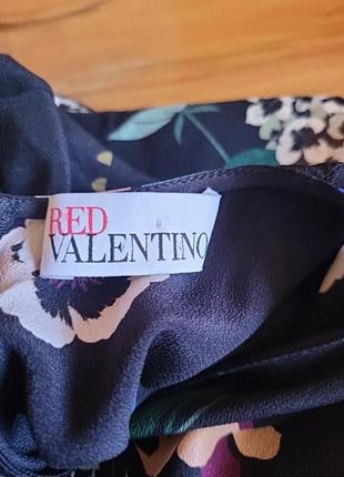 Шелковое платье red  valentino