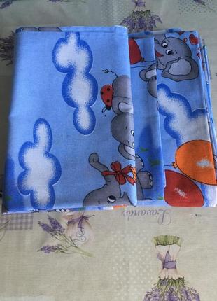 Комплект постільної дитячої білизни в ліжечко2 фото