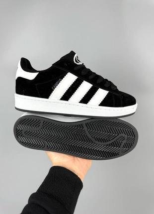 Adidas campus black white