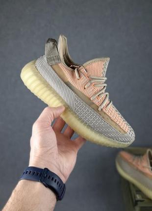 Женские текстильные кроссовки adidas yeezy 350 v2 адидас изи буст 350 распродаж2 фото