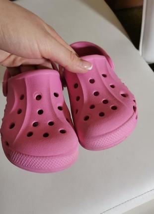 Крокси для дівчинки кроксы для девочки crocs2 фото