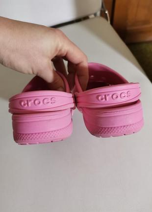 Крокси для дівчинки кроксы для девочки crocs4 фото