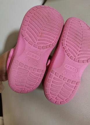 Крокси для дівчинки кроксы для девочки crocs5 фото