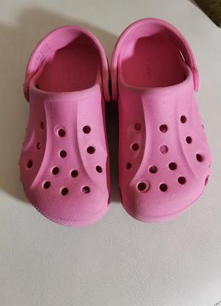 Крокси для дівчинки кроксы для девочки crocs8 фото