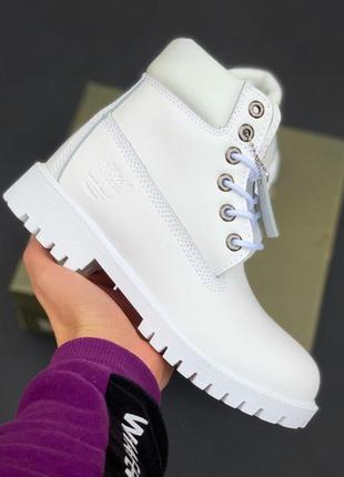 Жіночі черевики timberland monowhite