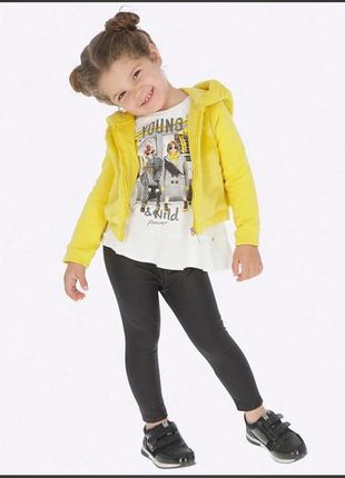 Утепленные женские леггинсы лосины mayoral на 104, 110, 128 см