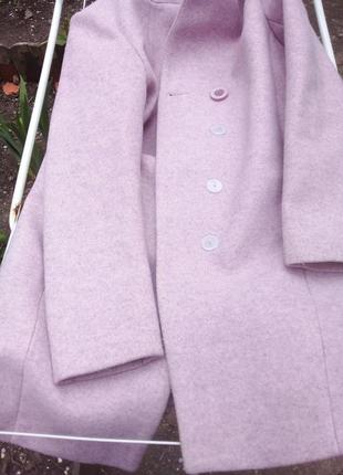 Ніжне рожеве пальто6 фото
