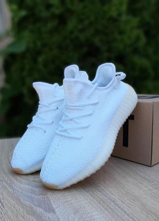 Женские текстильные кроссовки adidas yeezy 350 v2 адидас изи буст 350 распродаж